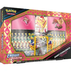 ASMODEE Pokémon TCG Crown Zenith Premium Figure Collection Shiny Zamazenta