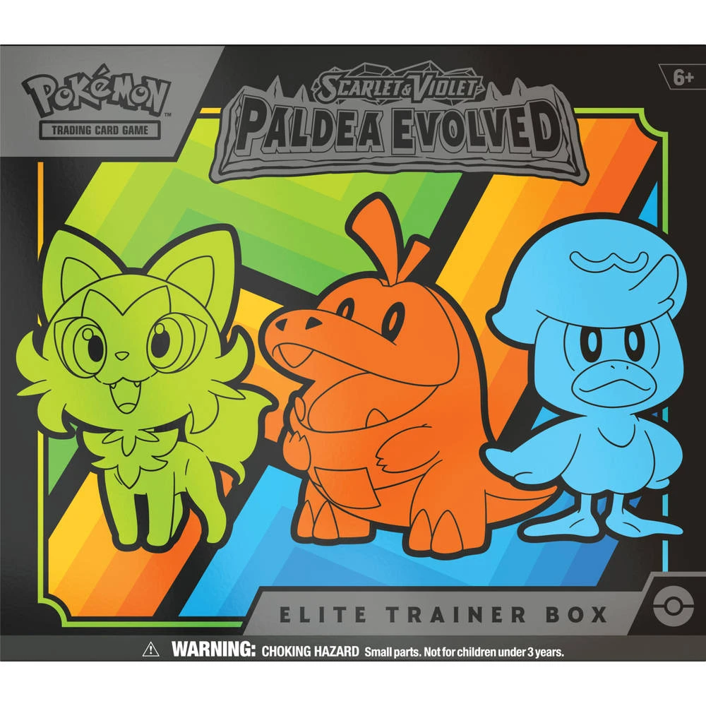 ASMODEE Pokémon TCG Scarlet & Violet Paldea Evolved Trainer Box 4 ASMODEE Pokémon TCG Scarlet & Violet Paldea Evolved Trainer Box - Afbeelding 2