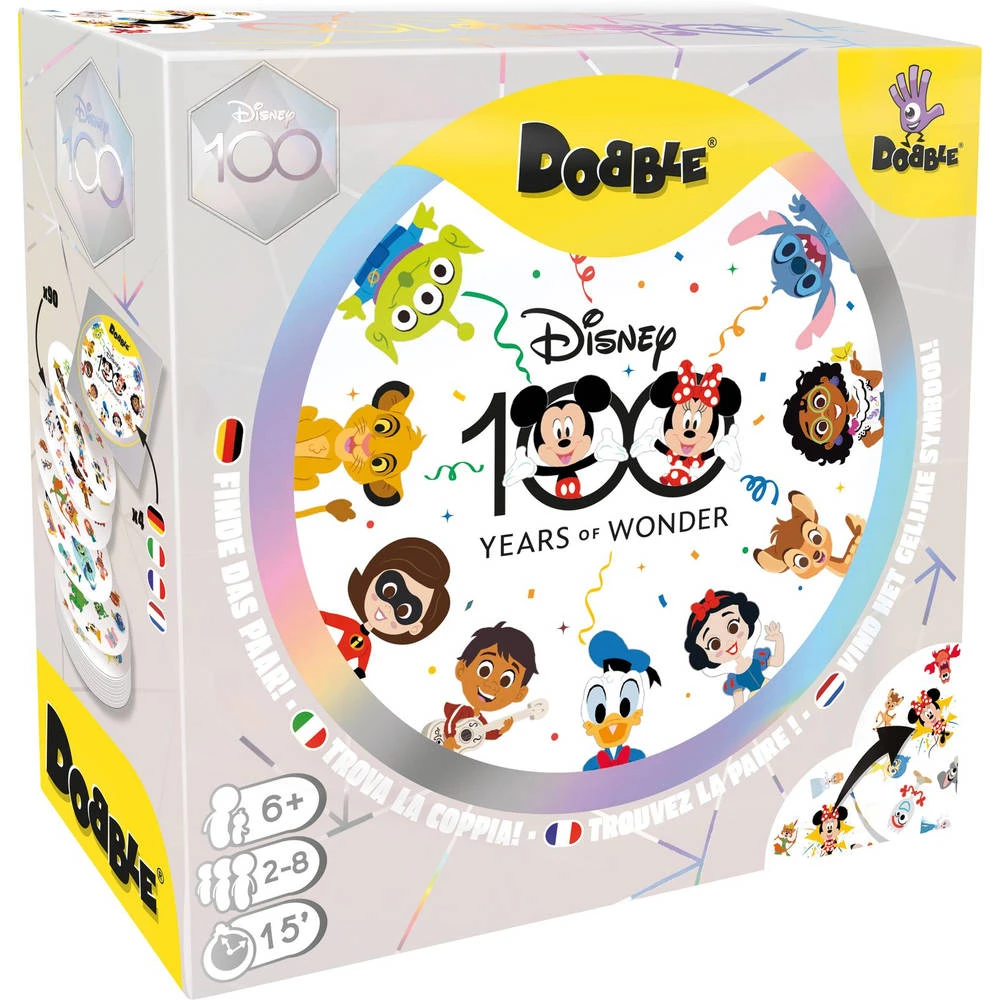No Brand Dobble Disney 100 Years Of Wonder 3 No Brand Dobble Disney 100 Years Of Wonder