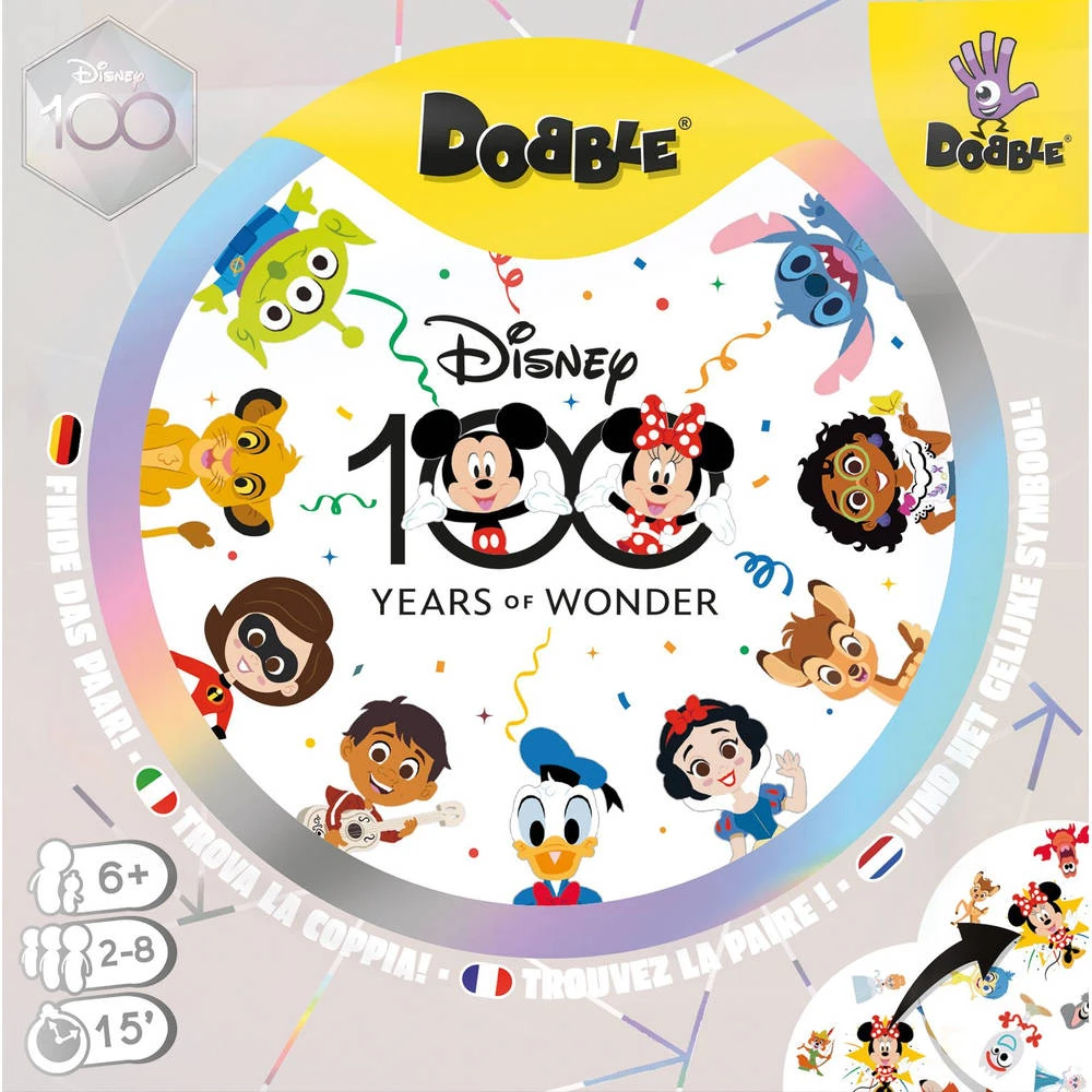 No Brand Dobble Disney 100 Years Of Wonder 4 No Brand Dobble Disney 100 Years Of Wonder - Afbeelding 2
