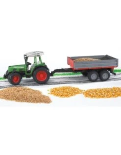 Bruder 2104 - Fendt 209 S Met Aanhanger