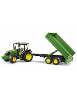 Bruder 2108 - John Deere 5115 M Met Kipper -Speelgoed Promotie bruder bruder 2108 john deere 5115 m met kipper 2