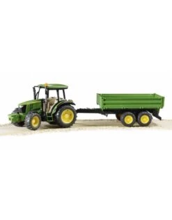 Bruder 2108 - John Deere 5115 M Met Kipper -Speelgoed Promotie bruder bruder 2108 john deere 5115 m met kipper 3