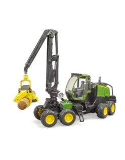 Bruder 2135 - John Deere 1270 G Oogster Met Boomstam -Speelgoed Promotie bruder bruder 2135 john deere 1270 g oogster met b 6