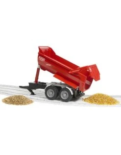 Bruder 2225 - Krampe Tandem-Halfpipe Aanhanger -Speelgoed Promotie bruder bruder 2225 krampe tandem halfpipe aanhange 3