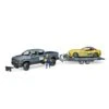 Bruder 2504 - RAM 2500 Power Wagon + Roadster Racing Team -Speelgoed Promotie bruder bruder 2504 ram 2500 power wagon roadster r