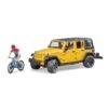 Bruder 2543 - Jeep Wrangler Rubicon Unlimited Met Mountainbike En Speelfiguur -Speelgoed Promotie bruder bruder 2543 jeep wrangler rubicon unlimited