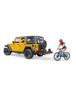 Bruder 2543 - Jeep Wrangler Rubicon Unlimited Met Mountainbike En Speelfiguur -Speelgoed Promotie bruder bruder 2543 jeep wrangler rubicon unlimited 3