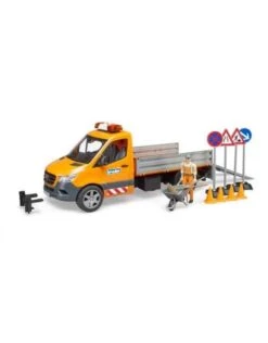 Nieuwe uitgaven 2 Bruder 2677 - MB Sprinter Wegwerk En Accessoires
