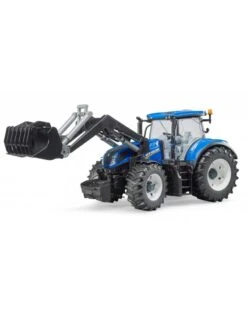 Nieuwe uitgaven 12 Bruder 3121 - New Holland T7.315 Met Voorlader