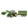 Bruder 3155 - John Deere 7R Met Voorlader En Aanhanger -Speelgoed Promotie bruder bruder 3155 john deere 7r met voorlader en