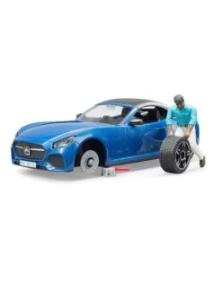 Bruder 3481 - Roadster Met Speelfiguur -Speelgoed Promotie bruder bruder 3481 roadster met speelfiguur 4