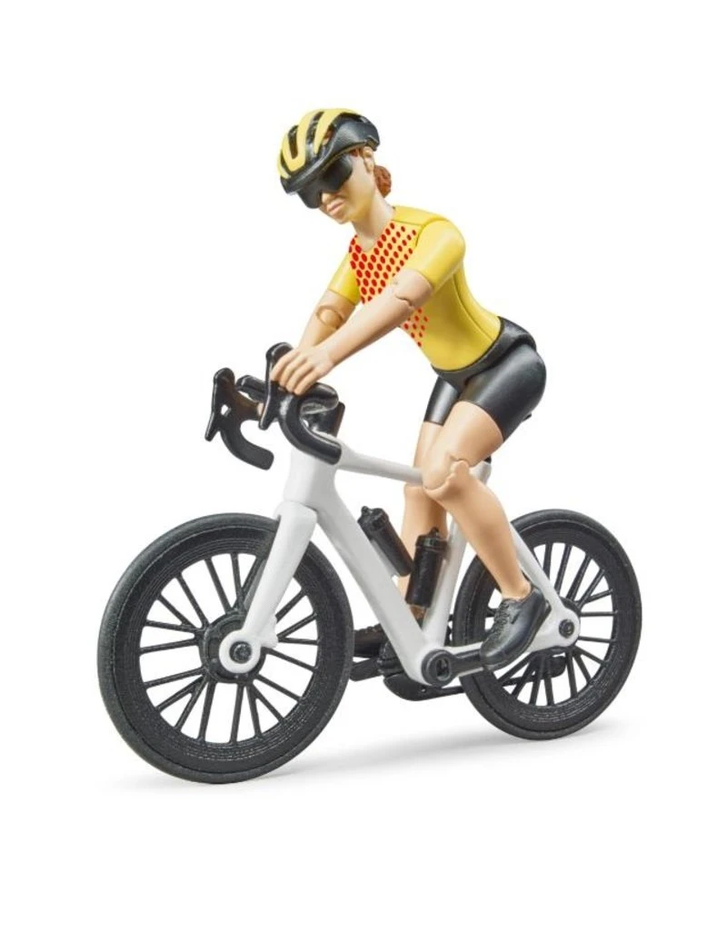 Bruder 3485 - Roadster Met Wierenner 6 Bruder 3485 - Roadster Met Wierenner - Afbeelding 4