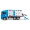 Bruder 3549 - Scania R-vrachtwagen Voor Veetransport Met 1 Koe -Speelgoed Promotie bruder bruder 3549 scania r vrachtwagen voor veetr
