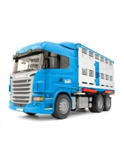 Bruder 3549 - Scania R-vrachtwagen Voor Veetransport Met 1 Koe 7 Bruder 3549 - Scania R-vrachtwagen Voor Veetransport Met 1 Koe -Speelgoed Promotie bruder bruder 3549 scania r vrachtwagen voor veetr 2