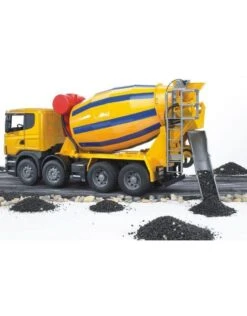 Bruder 3554 - Scania R-Serie Vrachtwagen Betonmixer -Speelgoed Promotie bruder bruder 3554 scania r serie vrachtwagen beto 2