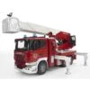 Bruder 3590 - Scania Brandweer Ladderwagen Met Waterpomp, Licht & Geluid -Speelgoed Promotie bruder bruder 3590 scania brandweer ladderwagen me