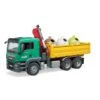 Bruder 3753 - MAN TGS Met Laadkraan En 3 Afvalcontainers -Speelgoed Promotie bruder bruder 3753 man tgs met laadkraan en 3 afva