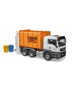 Bruder 3762 - MAN TGS Vuilniswagen Oranje 5 Bruder 3762 - MAN TGS Vuilniswagen Oranje -Speelgoed Promotie bruder bruder 3762 man tgs vuilniswagen oranje 1