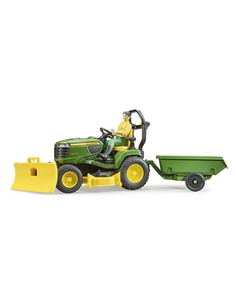 Bruder 62104 - John Deere Zitmaaier Met Accessoires 4 Bruder 62104 - John Deere Zitmaaier Met Accessoires - Afbeelding 2