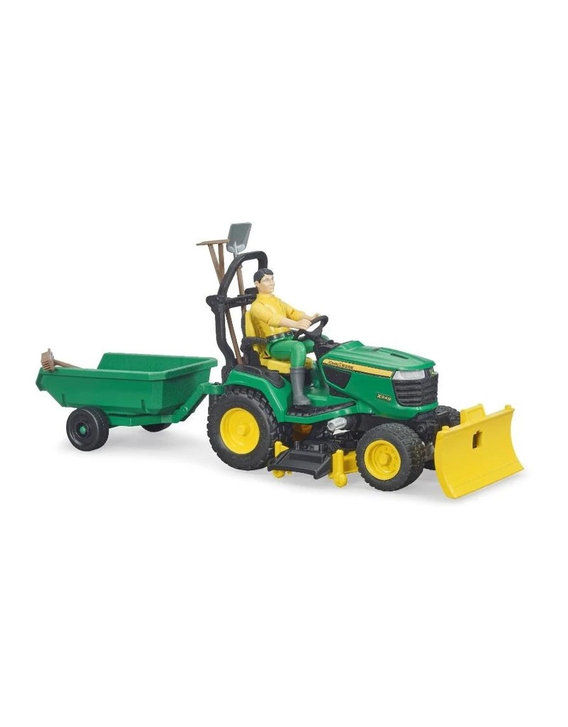 Bruder 62104 - John Deere Zitmaaier Met Accessoires 5 Bruder 62104 - John Deere Zitmaaier Met Accessoires - Afbeelding 3