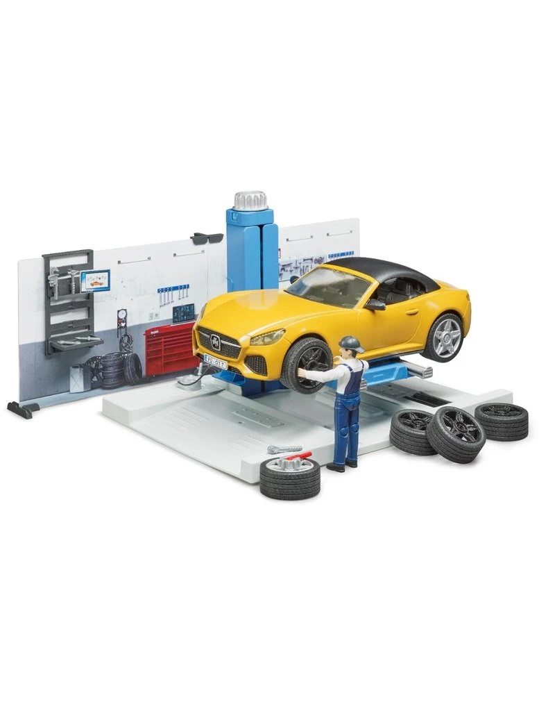 Bruder 62110 - Autowerkplaats 3 Bruder 62110 - Autowerkplaats