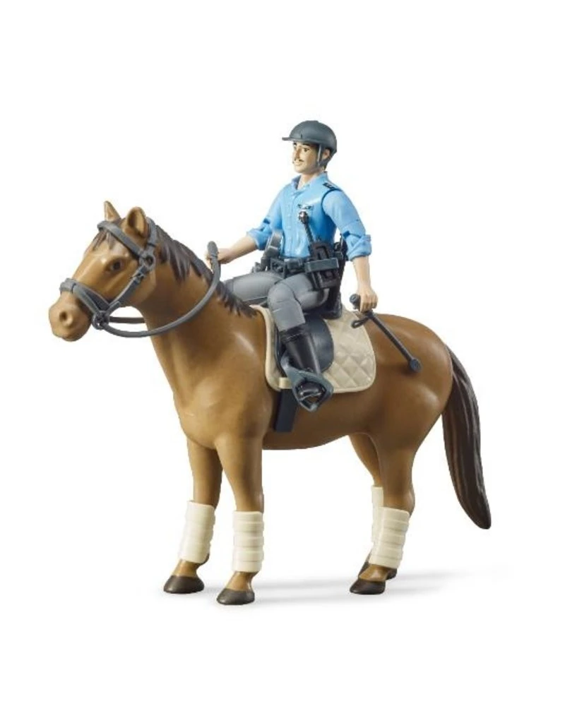 Bruder 62507 - Politie Speelfiguur Met Paard 3 Bruder 62507 - Politie Speelfiguur Met Paard