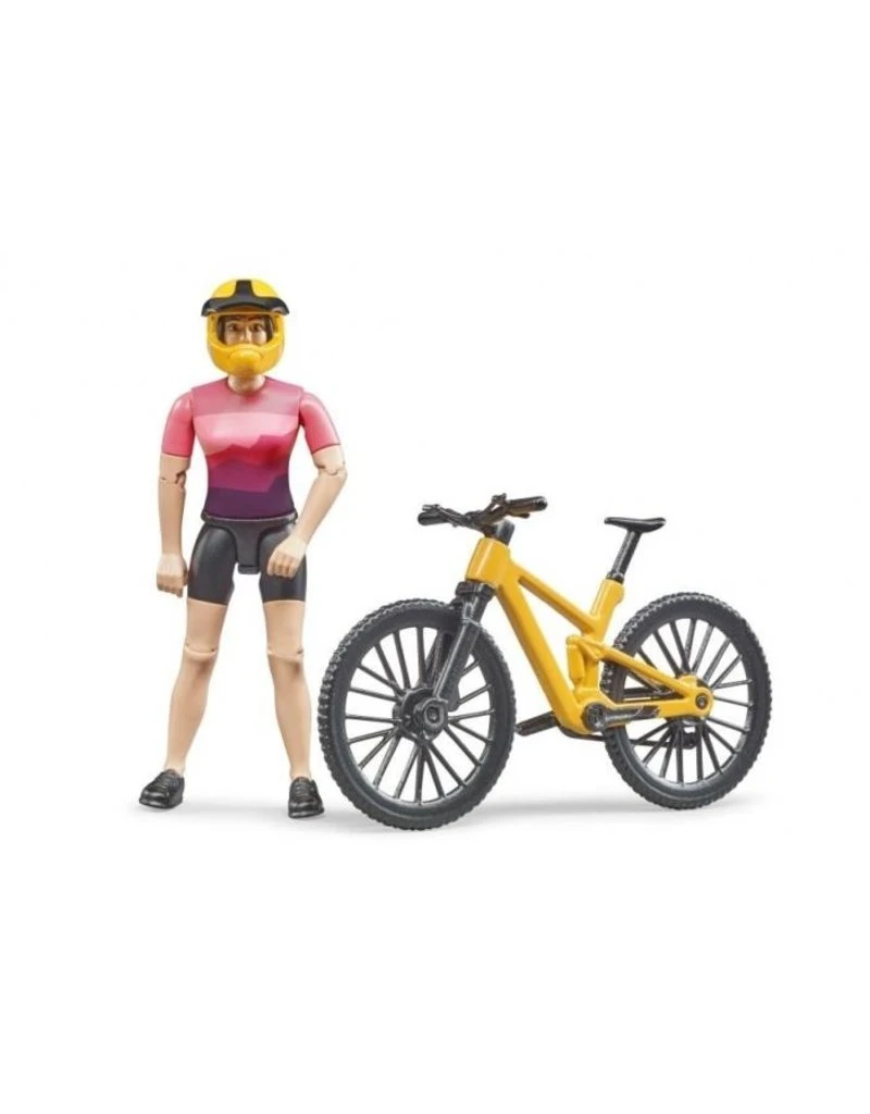 Bruder 63111 - Mountainbike Met Speelfiguur 4 Bruder 63111 - Mountainbike Met Speelfiguur - Afbeelding 2