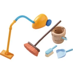 HABA (UA) Little Friends - Accessoires Voor Het Poppenhuis Poetsgerief