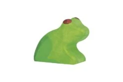 Holztiger Bosdieren: kikker 5x2x4cm, hout