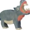 Holztiger Wildernis: nijlpaard 18x3x14cm, hout