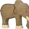 Holztiger Wildernis: olifant 19x3x15cm, hout -Speelgoed Promotie holztiger wildernisolifant19x3x15cmhout