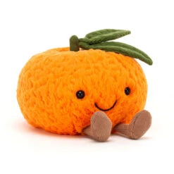 Jellycat Jellycat Knuffels - Amuseable Clementine Small, 9cm -Speelgoed Promotie jellycat jellycat knuffels amuseable clementine sm 2