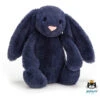 Jellycat Jellycat Knuffels - Bashful Navy Bunny Small, 18cm
