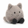 Jellycat Knuffels - Amuseabean Kitty, 10cm -Speelgoed Promotie jellycat knuffels amuseabean kitty 10cm