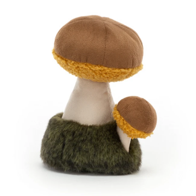 Jellycat Knuffels - Paddestoel Boletus, 15cm (Wild Nature Boletus Mushroom) 3 Jellycat Knuffels - Paddestoel Boletus, 15cm (Wild Nature Boletus Mushroom)