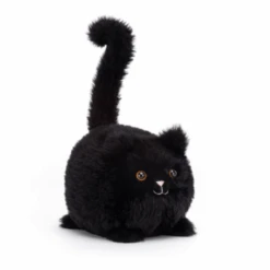 Jellycat Knuffels - Zwarte Kitten, 10cm (Kitten Caboodle Black) -Speelgoed Promotie jellycat knuffels zwarte kitten 10cm kitten cabood 1