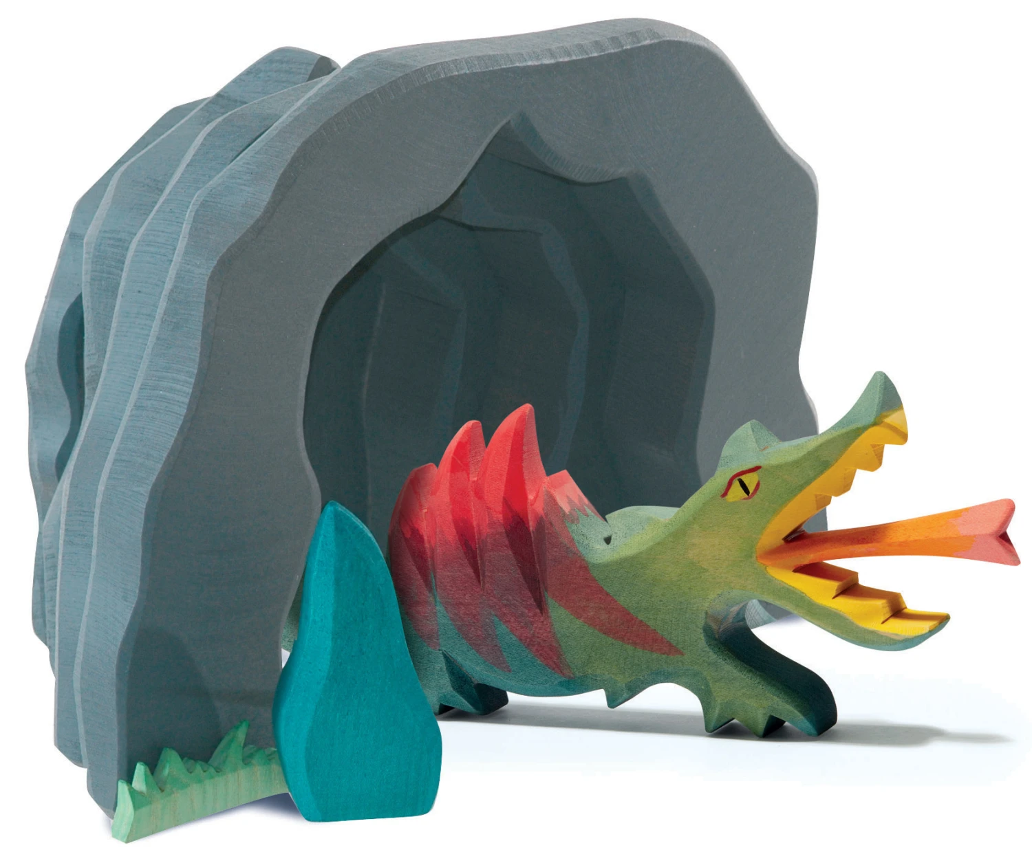 Ostheimer Ostheimer Houten Speelfiguren - Drakengrot Excl. Draak 3 Ostheimer Ostheimer Houten Speelfiguren - Drakengrot Excl. Draak