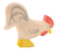 Ostheimer Ostheimer Houten Speelfiguren - Haan Wit