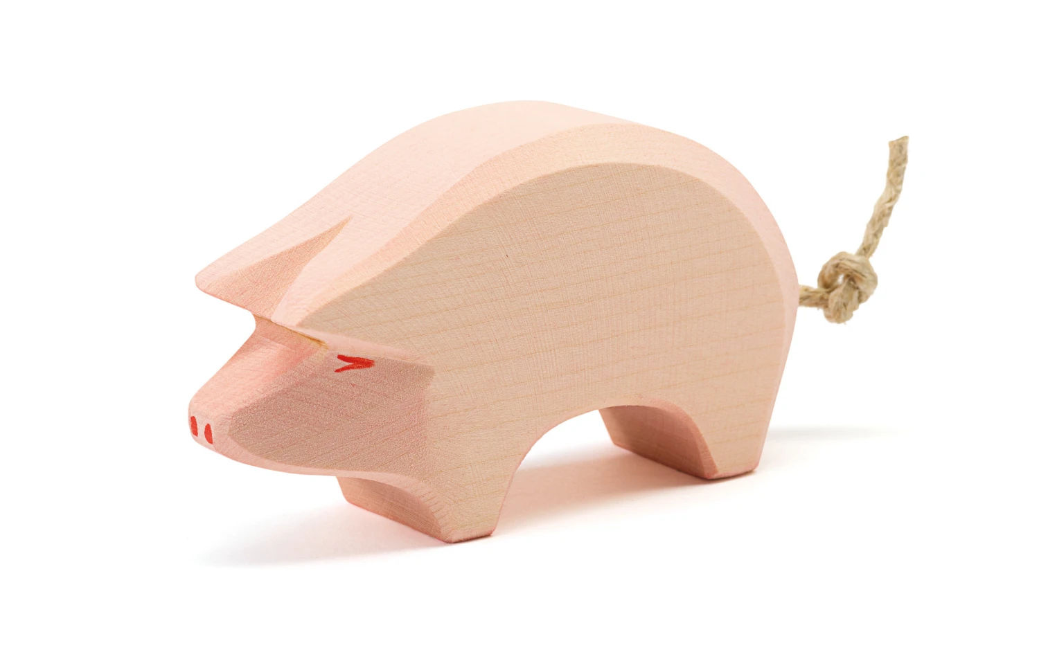 Ostheimer Ostheimer Houten Speelfiguren - Varken Kop Laag 3 Ostheimer Ostheimer Houten Speelfiguren - Varken Kop Laag