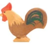 Ostheimer Ostheimer Houten Speelfiguur - Haan Bruin -Speelgoed Promotie ostheimer ostheimer houten speelfiguur haan bruin