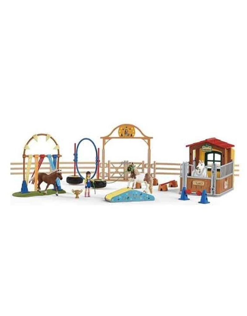 Schleich Horses 72149 - Horse Club Behendigheid Bij De Stal 5 Schleich Horses 72149 - Horse Club Behendigheid Bij De Stal - Afbeelding 3