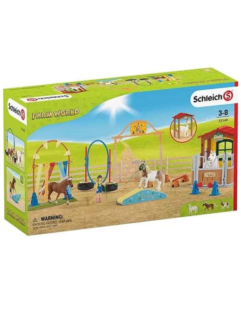 Schleich Horses 72149 - Horse Club Behendigheid Bij De Stal 3 Schleich Horses 72149 - Horse Club Behendigheid Bij De Stal