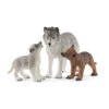 Schleich Schleich Wild Life - Wolvin Met Wolvenwelpen 2 Schleich Schleich Wild Life - Wolvin Met Wolvenwelpen -Speelgoed Promotie schleich schleich wild life wolvin met wolvenwelpe