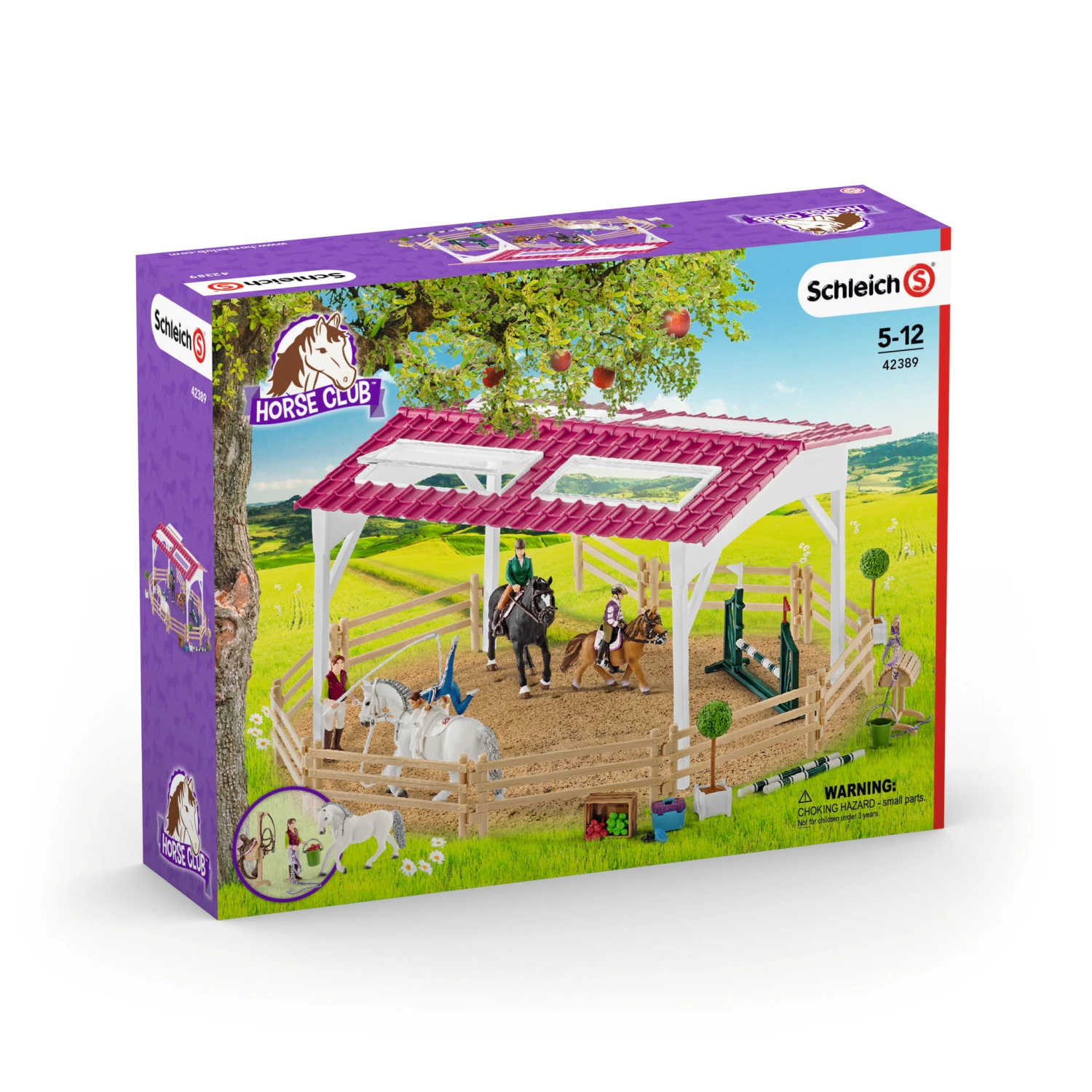 Schleich (UA) Schleich Ruiterschool Met Ruiter En Paarden 4 Schleich (UA) Schleich Ruiterschool Met Ruiter En Paarden - Afbeelding 2