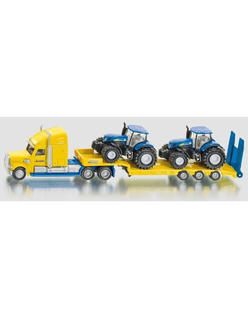 Siku 1805 - Dieplader Met New Holland Tractors 1:87 3 Siku 1805 - Dieplader Met New Holland Tractors 1:87