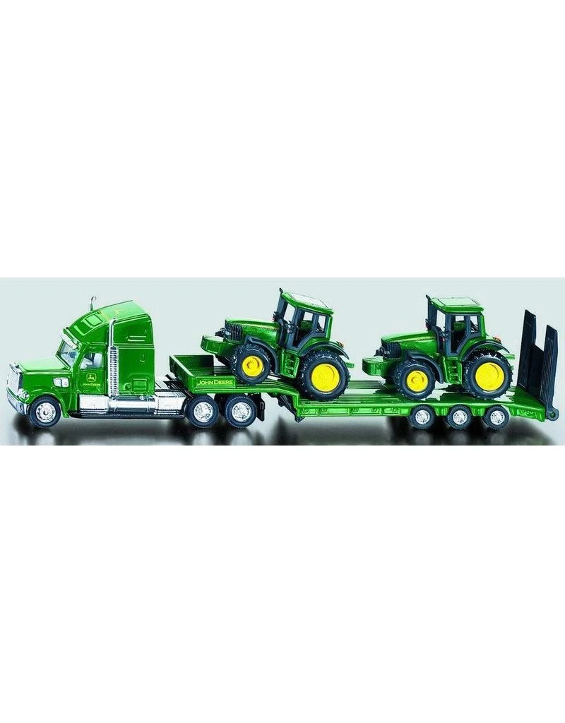 Siku 1837 - Dieplader Met John Deere Tractoren 1:87 3 Siku 1837 - Dieplader Met John Deere Tractoren 1:87