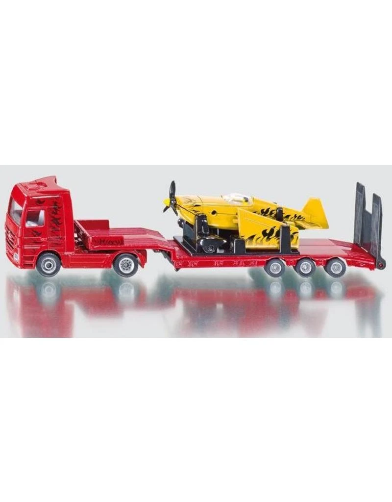 Siku 1866 - Vrachtwagen Met Sportvliegtuig 1:87 3 Siku 1866 - Vrachtwagen Met Sportvliegtuig 1:87