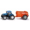 Siku 1945 - New Holland Tractor Met Eenassig Giervat 1:50 1 Siku 1945 - New Holland Tractor Met Eenassig Giervat 1:50 -Speelgoed Promotie siku siku 1945 new holland tractor met eenassig gi