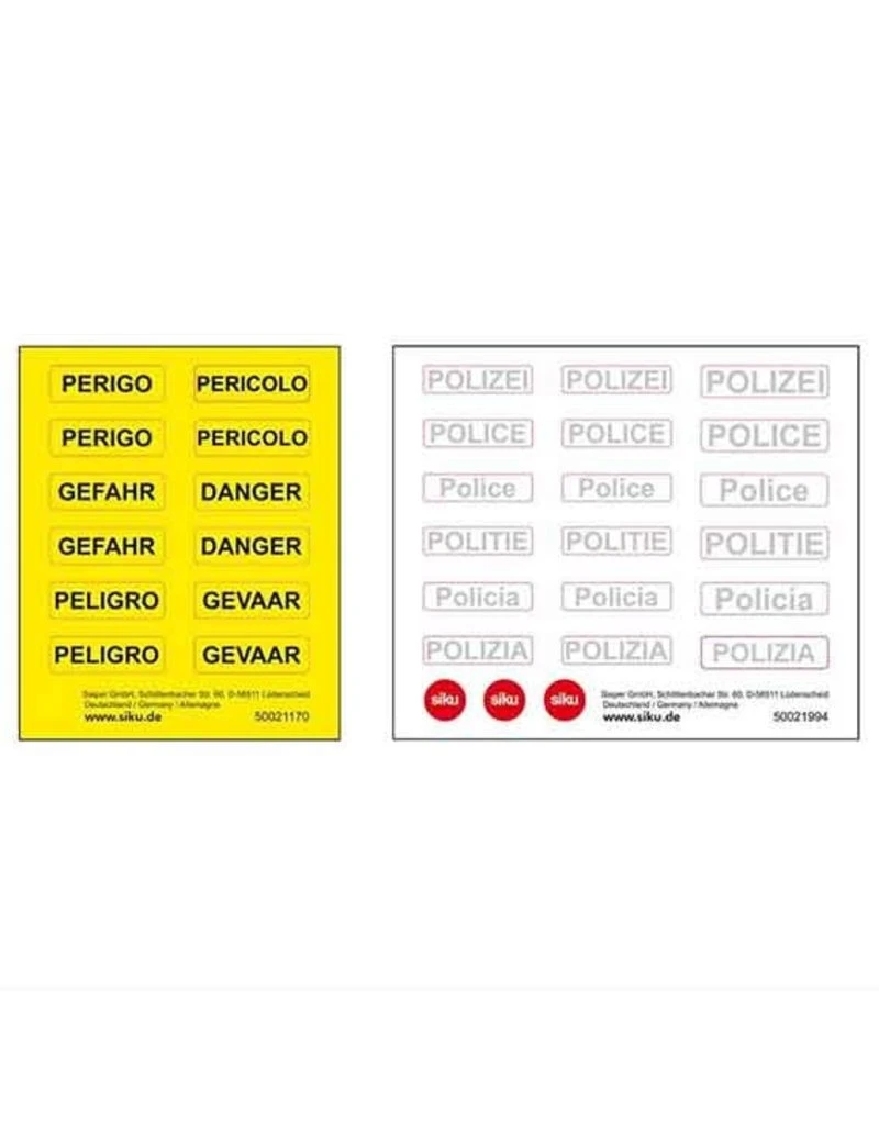 Siku 2302 - Mercedes-Benz E-klasse All Terrain 4x4 Polizei 1:50 4 Siku 2302 - Mercedes-Benz E-klasse All Terrain 4x4 Polizei 1:50 - Afbeelding 2